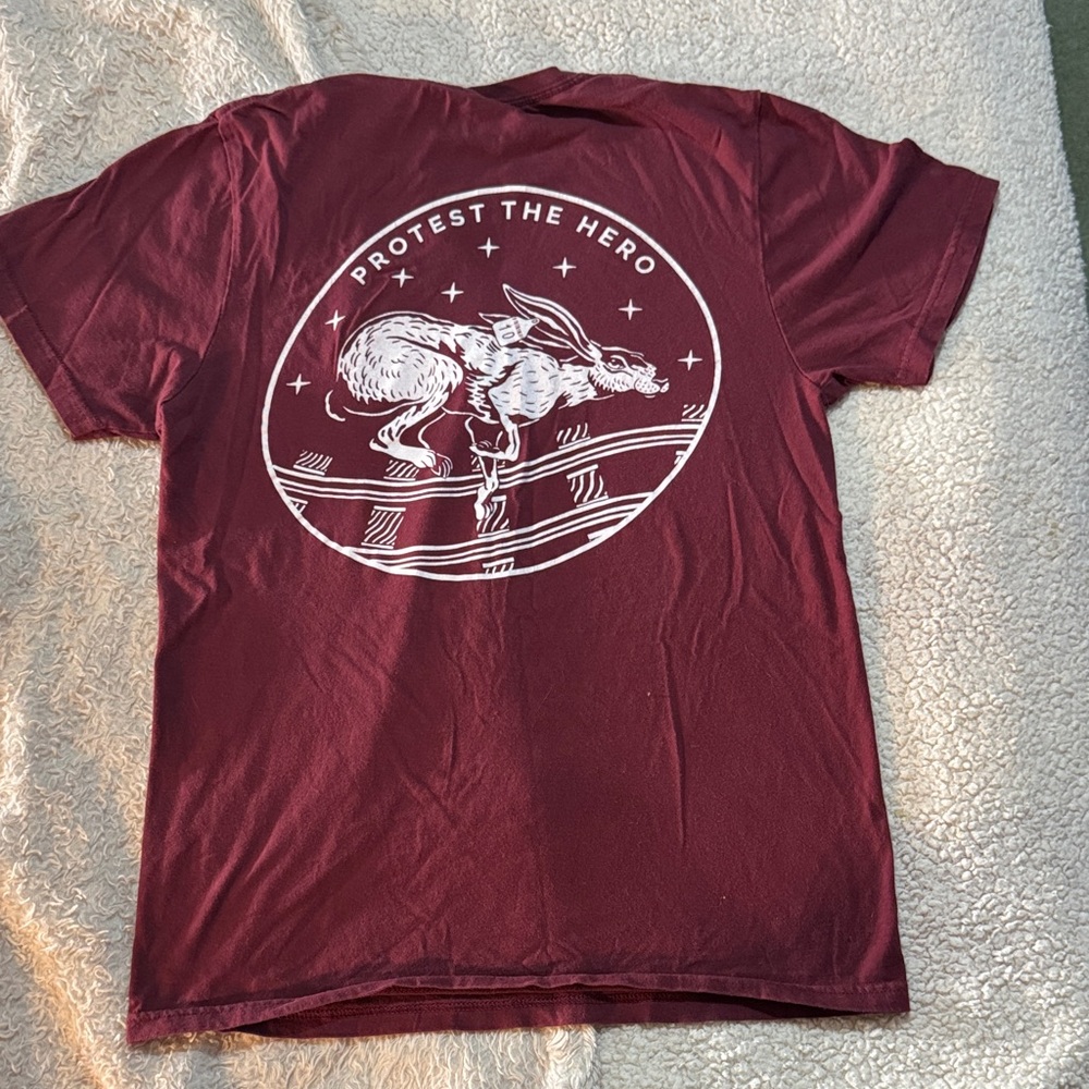 Protest The Hero Maroon Graphic Short-Sleeve Tee